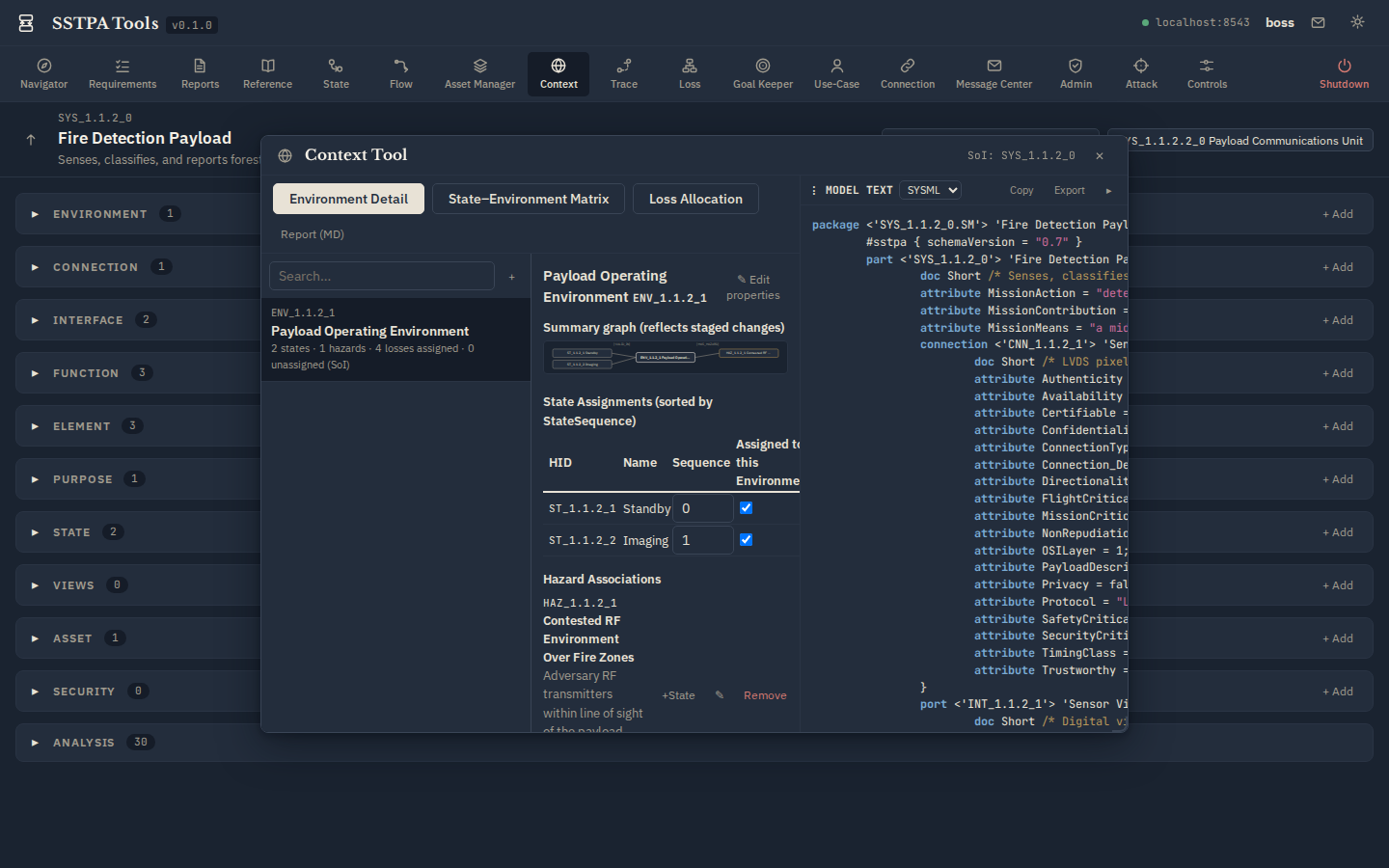Context Tool in Light and Dark. — Dark theme