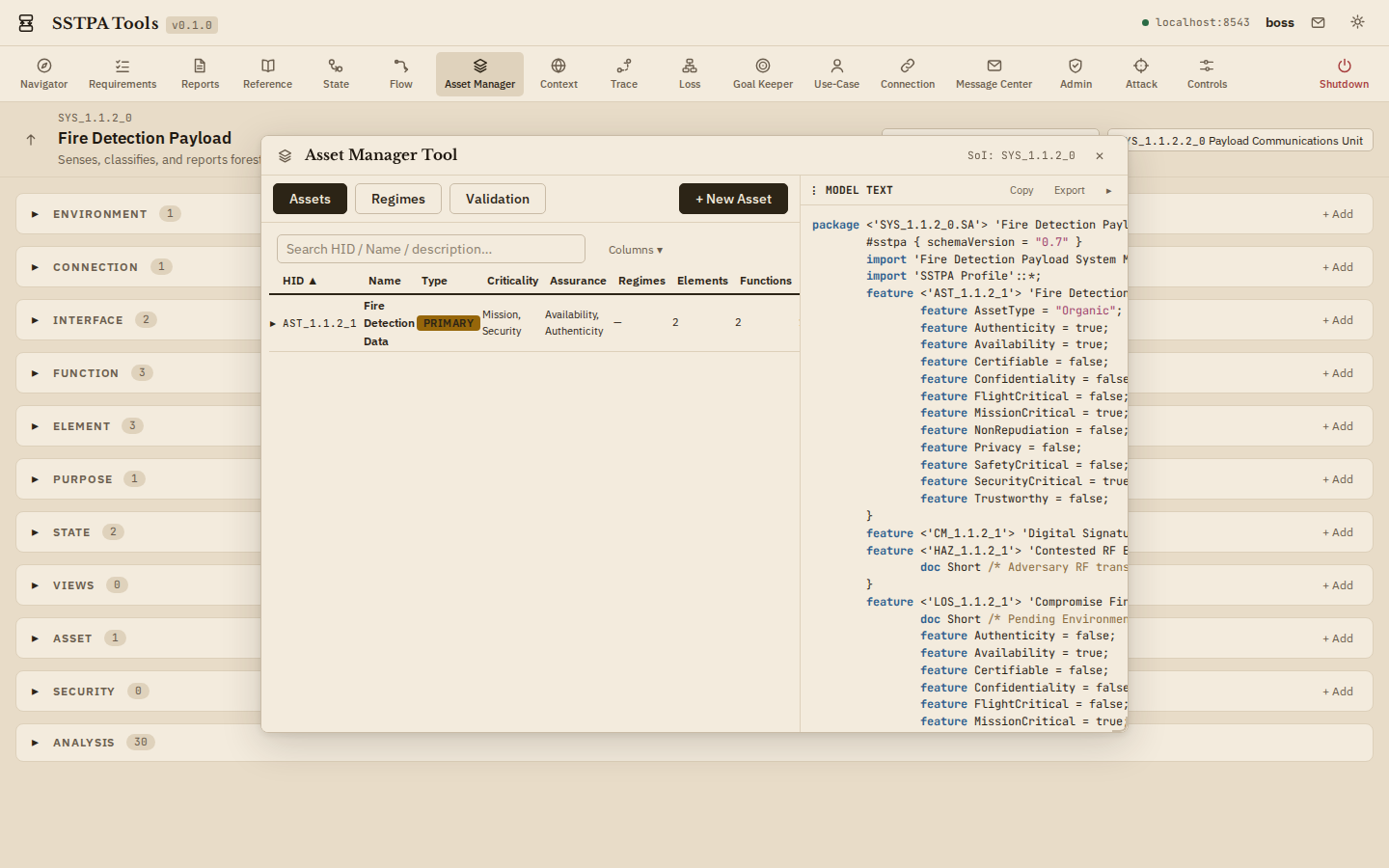 Asset Manager Tool in Light and Dark. — Light theme