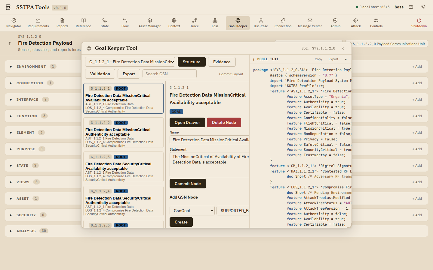 Goal Keeper Tool in Light and Dark. — Light theme